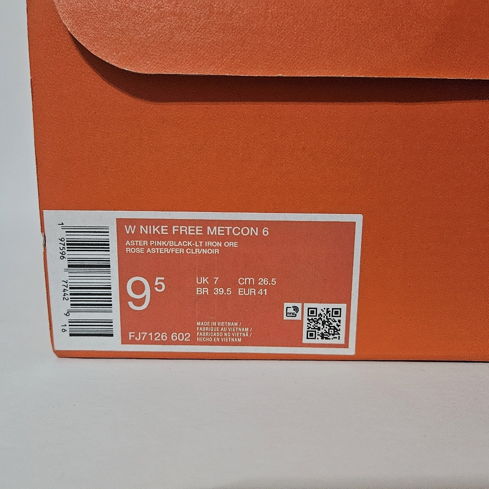 Nike Wmn Free Metcon 6 Aster Pink - Picture 7 of 12